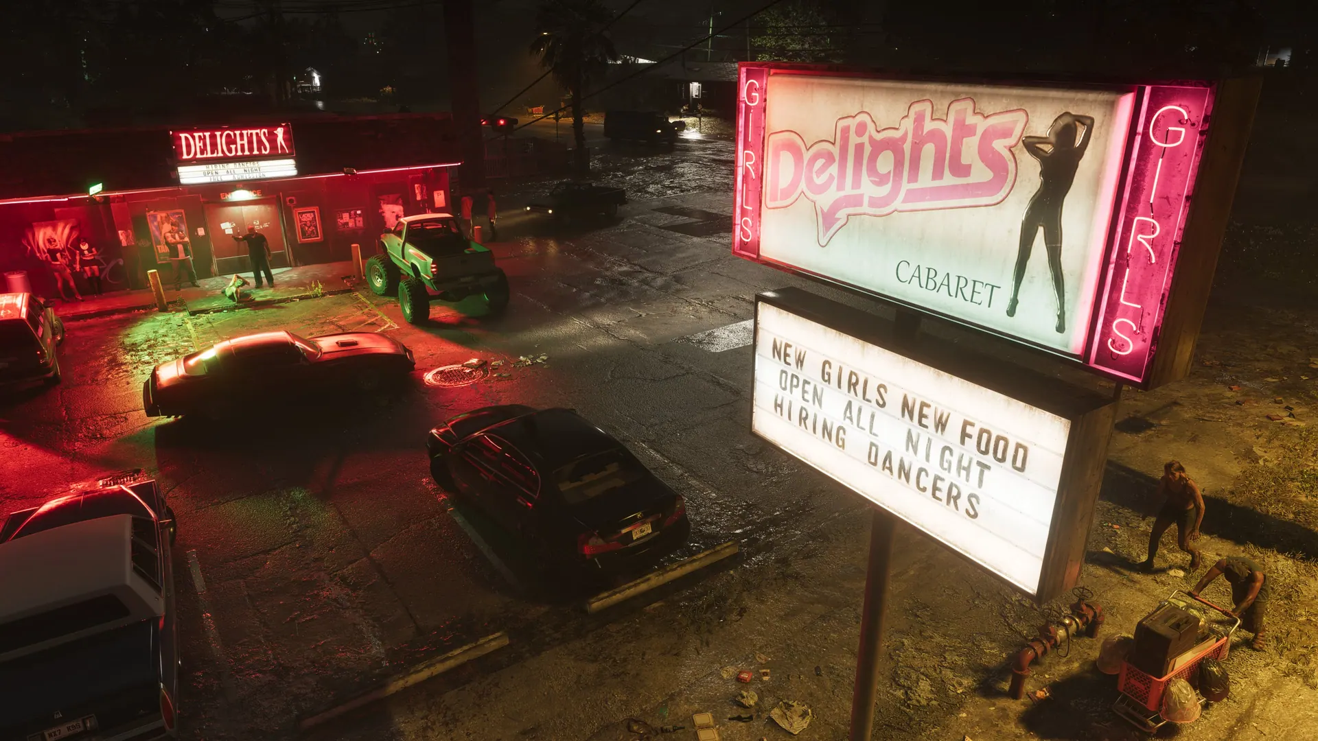 Official Rockstar Games promotional screenshot illustrating Property and Business Guides