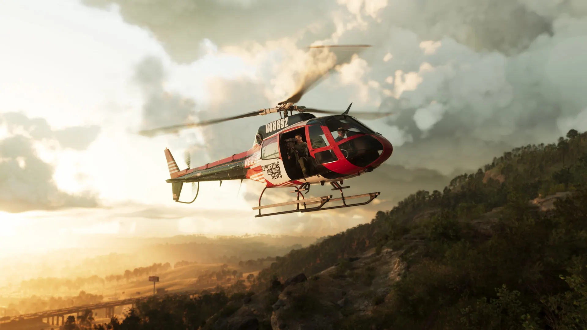 Official Rockstar Games promotional screenshot of Mount Kalaga National Park