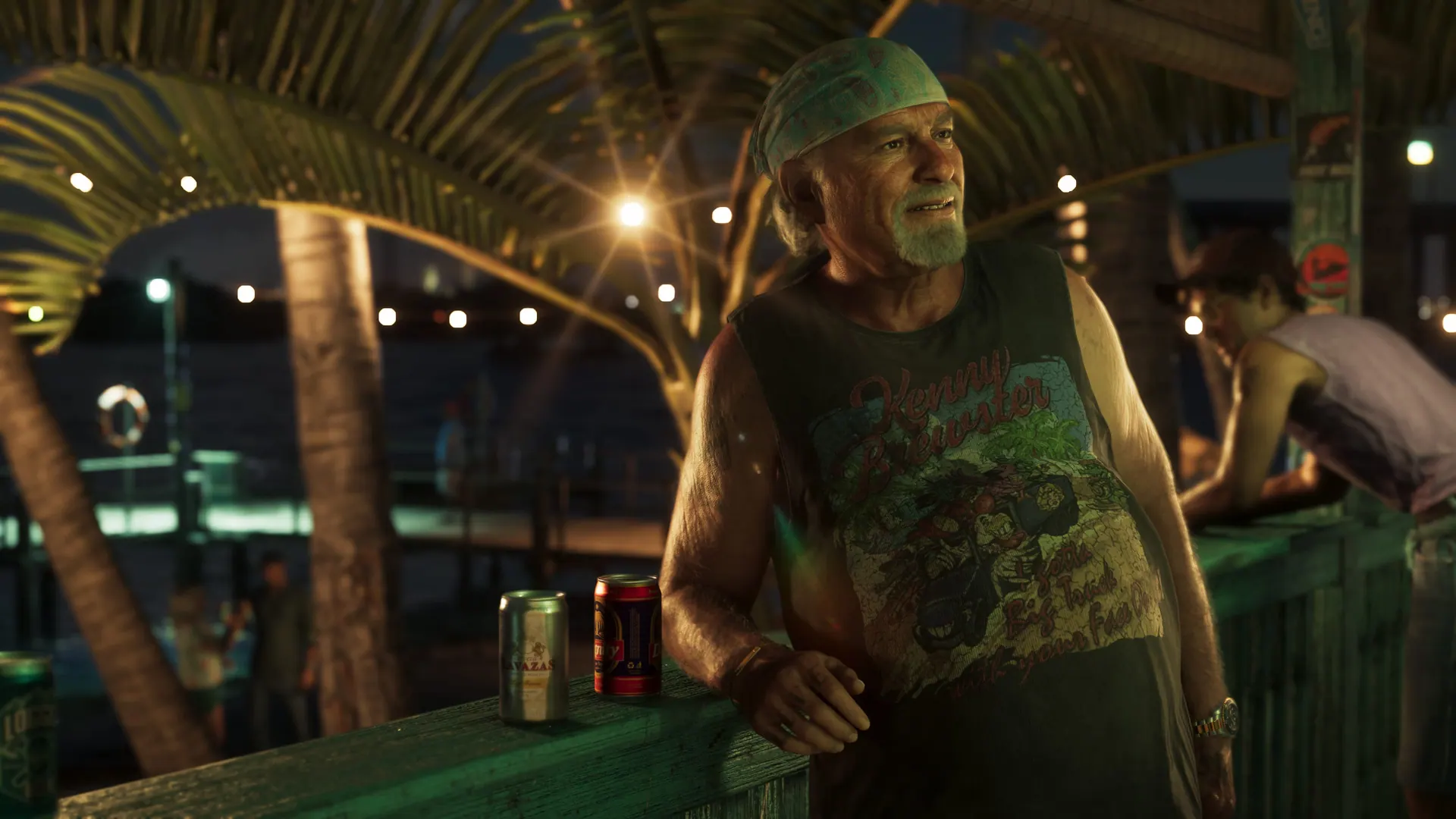 Official Rockstar Games promotional screenshot of Brian Heder