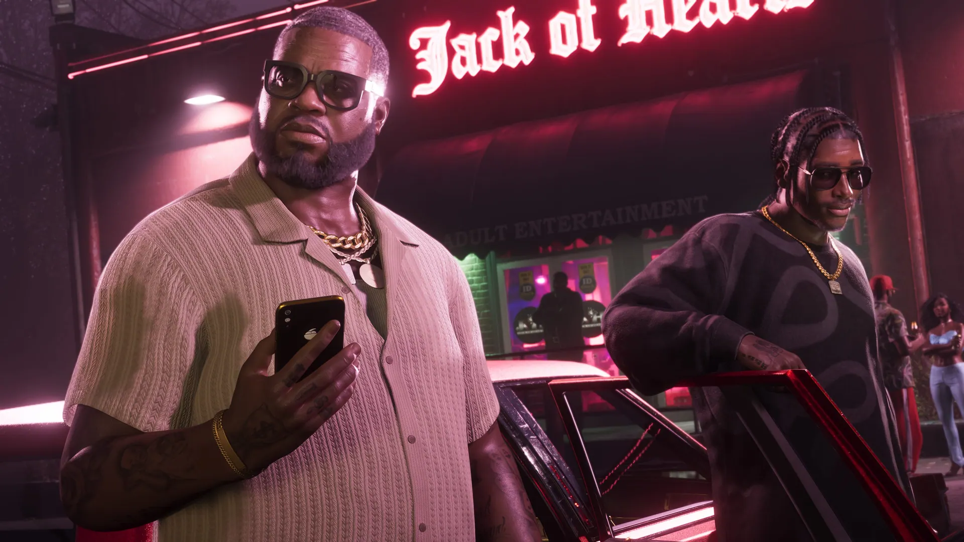 Official Rockstar Games promotional screenshot representing the GTA VI businesses collection